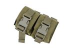 G TMC Spartan Double Grenade Pouch Molle ( Khaki )